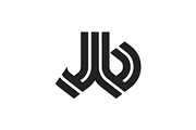Initial letter jb monogram logo, a Branding & Logo Template by Buqancreative (Thumbnail 1 of 4)