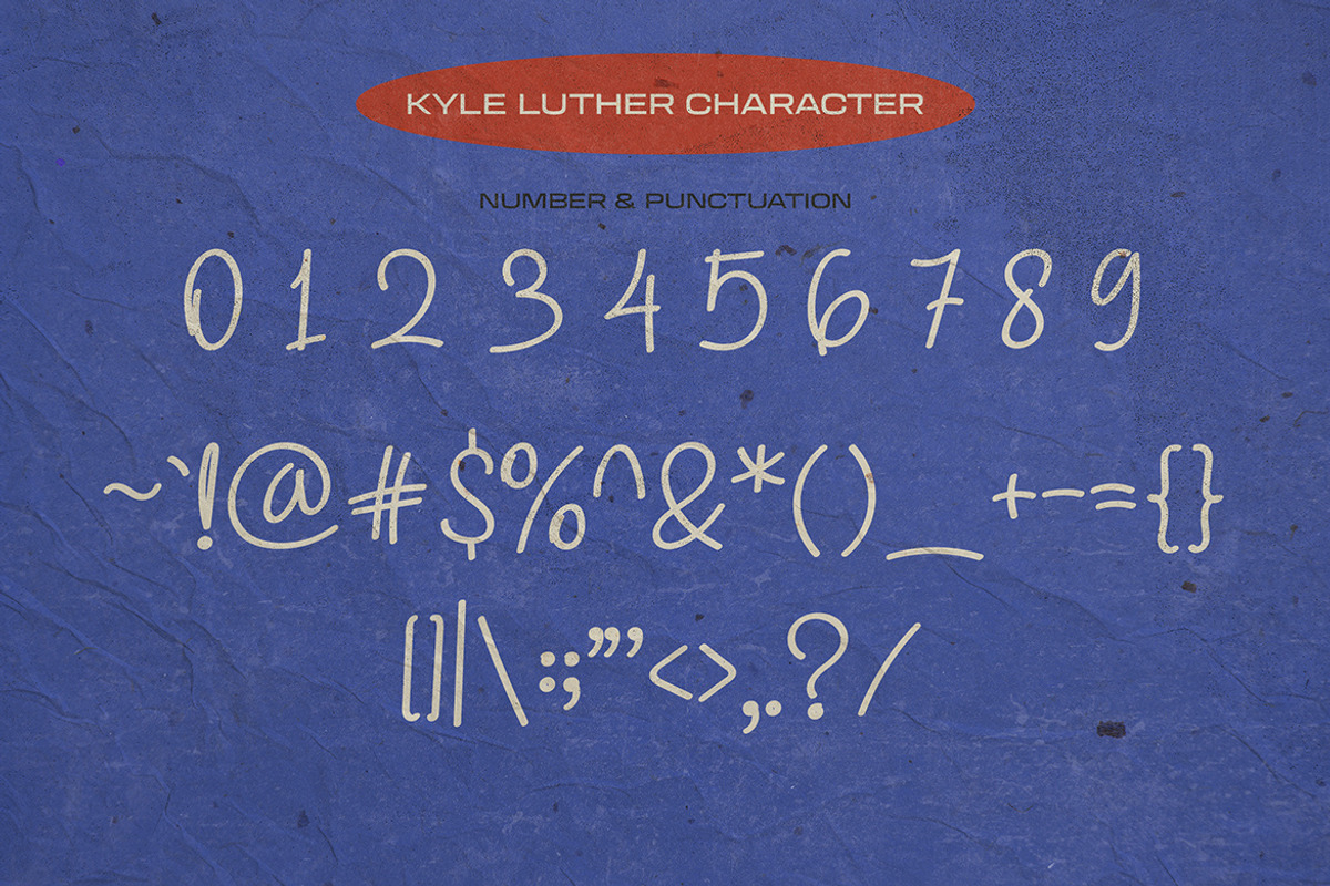 KyleLuther - Handwritten Font, a Handwritten Font by Morisco (Photo 3 of 9)