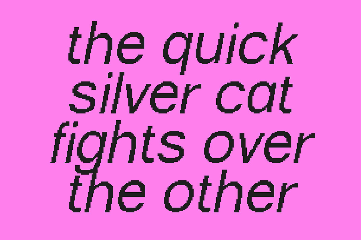 Karoly Pixel, a Sans Serif Font by Craft Supply Co. (Photo 5 of 8)