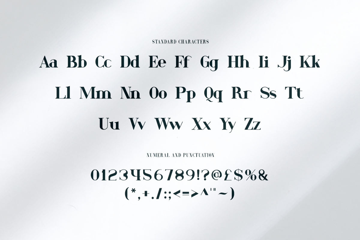 Emerald - Business Font, a Serif Font by RockboyStd (Photo 9 of 12)
