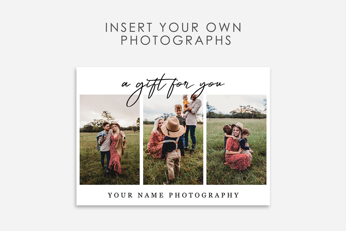 Photography Gift Certificate, a Card Template by DesignStudioTeti (Photo 3 of 9)
