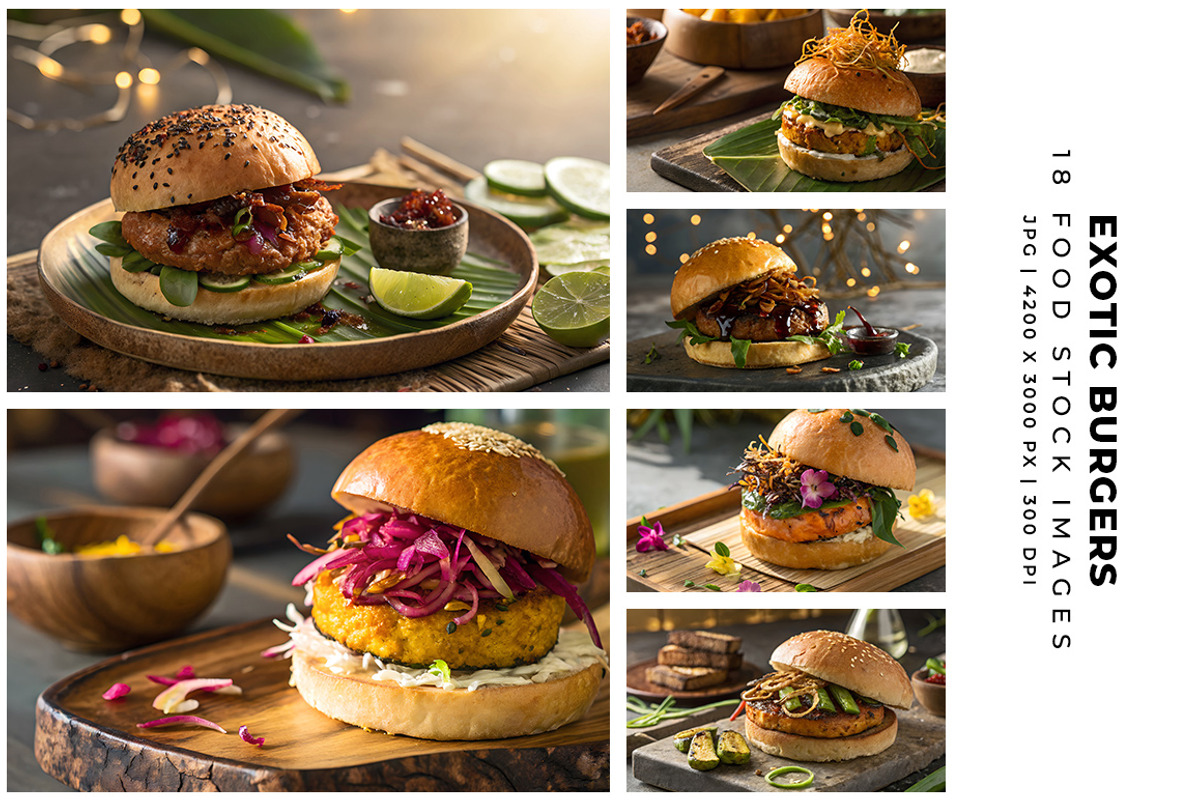 Exotic Burgers, a Food & Drink Photo by Digital Art Creations (Photo 2 of 4)