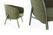 Kristalia Tuile armchair, a Furniture 3D Model by AllSkull (Thumbnail 3 of 8)