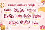 Cake Couture - Cake Font, a Font by PutraCetol Studio (Thumbnail 6 of 11)