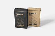Tin Box Mockup, a Product Mockup by MrLetters (Thumbnail 4 of 5)
