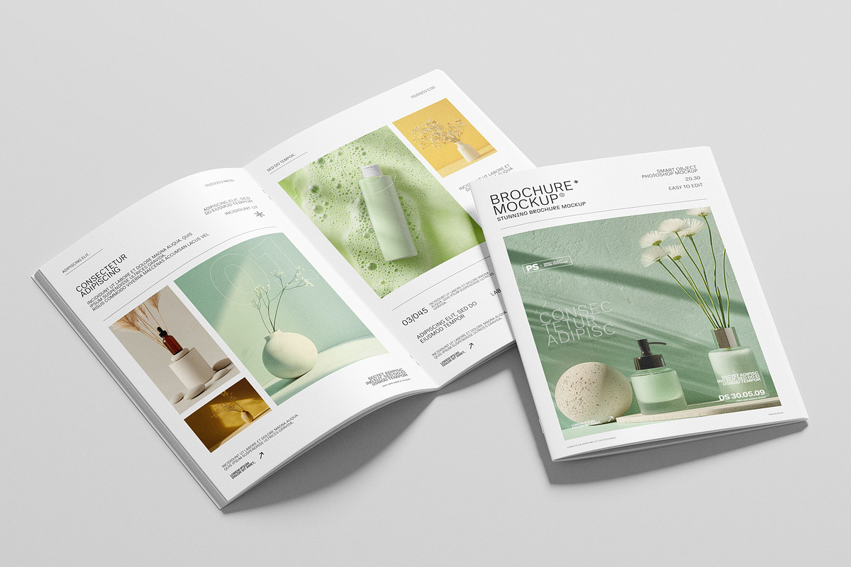 FOLIO / A4 Brochure Mockup, a Books & Magazine Mockup by Toasin Studio