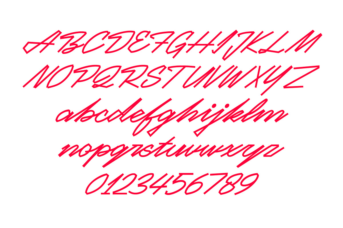 AT Kaminari Script, a Script Font by Any-Type® Foundry (Photo 8 of 10)