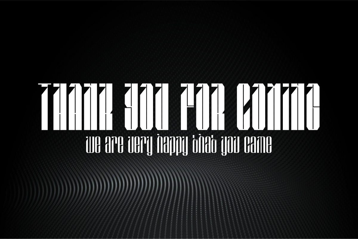 GIRAFFE CENTRE Font, a Sans Serif Font by 177Studio (Photo 6 of 7)