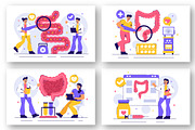 12 Proctologist or Colonoscopy, a Healthcare Illustration by denayunebgt (Thumbnail 2 of 4)