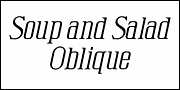 Soup and Salad JNL, a Serif Font by Jeff Levine Fonts (Thumbnail 4 of 5)