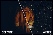 Snow Effect Overlays, a Texture Graphic by NassyArt (Thumbnail 5 of 9)