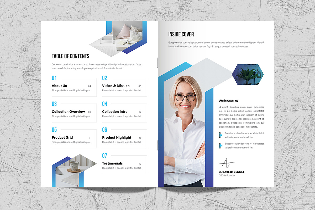 Product Catalogue Template, a Brochure Template by White Graphic (Photo 2 of 11)
