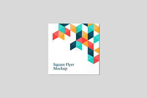 Square Flyer Mockups