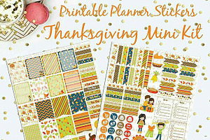 Thanksgiving November Printable Plan