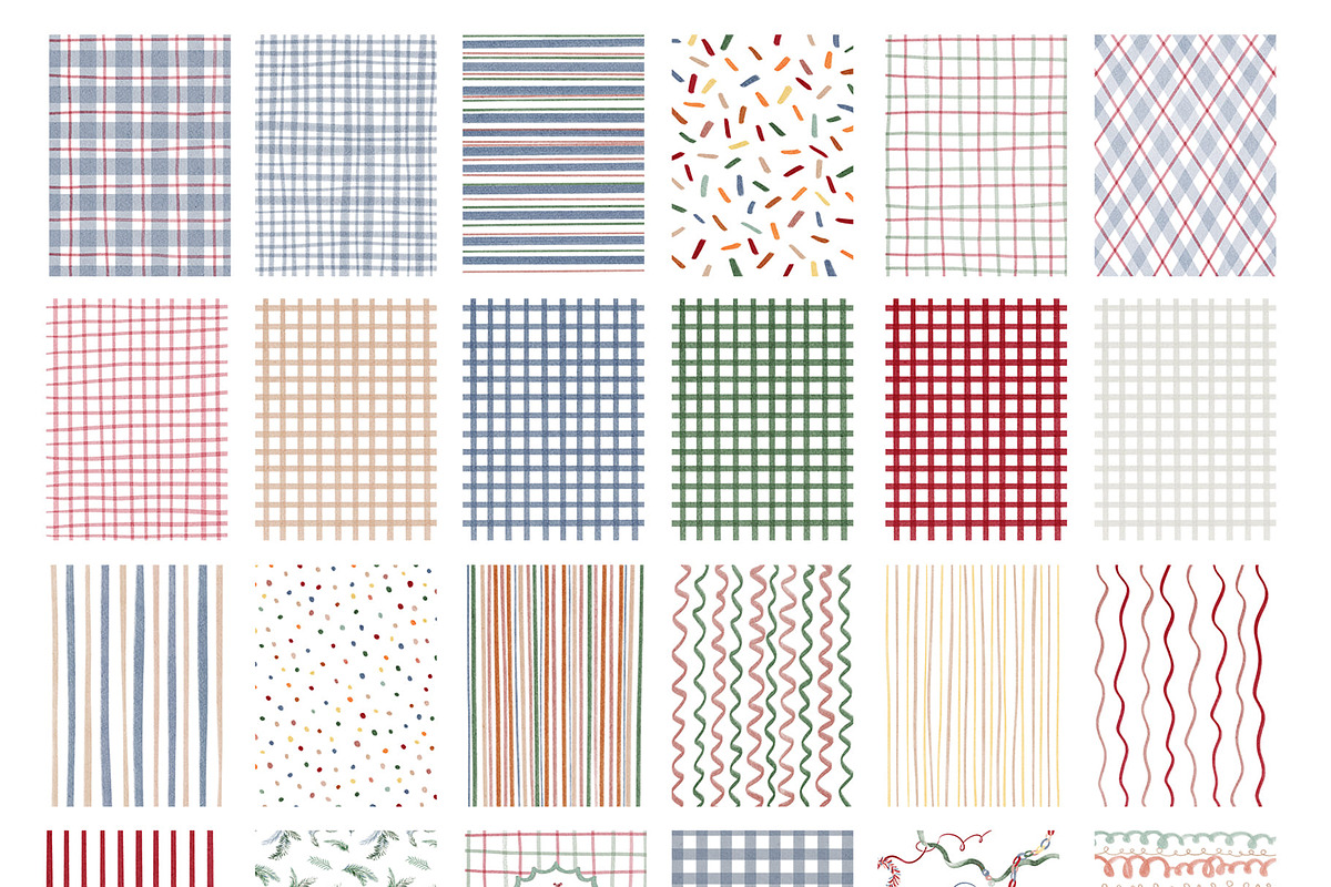 Christmas Joy Watercolor Collection, an Object Graphic by LenArt (Photo 7 of 16)