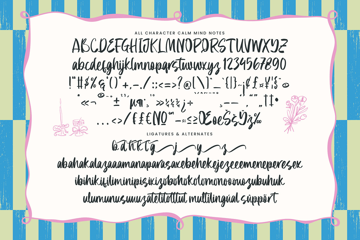 Dear Puppets Whimsical Font, a Handwritten Font by Heinzel Std (Photo 11 of 11)