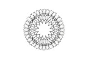 Floral Mandala Circle Frame Bundle, an Illustration by Gaye Art (Thumbnail 20 of 51)