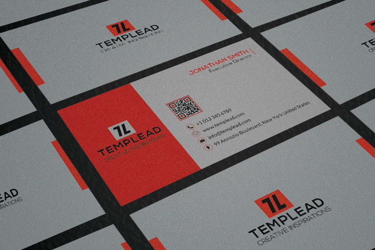 Corporate Business Card SE0219, a Card Template by annozio (Photo 2 of 3)