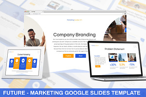 Future Marketing Guides Google Slide, a Presentation Template by SlideFactory