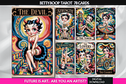 Betty Boop Tarot Cards Deck, an Object Illustration by Mugio (Thumbnail 1 of 6)