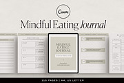 Mindful Eating Journal Template, a Presentation Template by HelloKarla (Thumbnail 1 of 6)