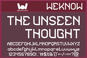Amazing Structure font, a Font by weknow (Thumbnail 2 of 8)