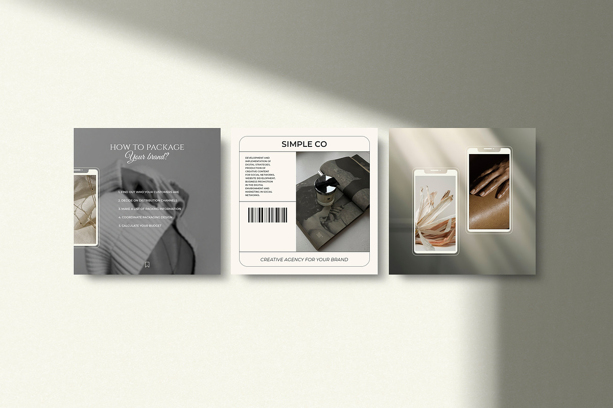 CANVA & PS / Aster Social Media Pack, a Social Media Template by Simple có (Photo 8 of 13)