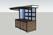 universal booth kiosk real dimention, an Architecture 3D Model by makart25 (Thumbnail 5 of 5)
