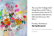 Floral Abstract Collage Kit | PNGs, a Graphic by Memow Studio (Thumbnail 2 of 7)