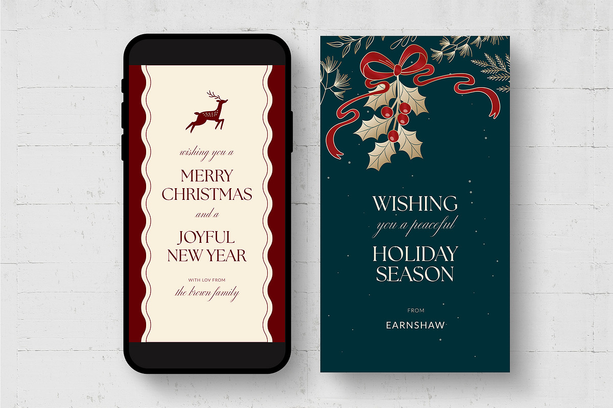 Christmas Social Media Templates, a Social Media Template by BrandPacks (Photo 3 of 5)