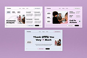 White Pink Sales Strategy Plan PPT, a Presentation Template by graphicook (Thumbnail 5 of 5)