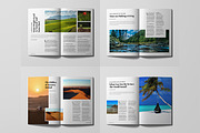 Travel Magazine Template, a Magazine Template by xtratimebd (Thumbnail 4 of 5)