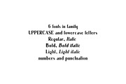 California. Sans serif family., a Sans Serif Font by Luxfont (Thumbnail 5 of 9)