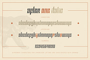 AfterOne - Blackletter Inspired Font, a Blackletter Font by AlienValley (Thumbnail 6 of 6)