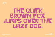 TOQSI Bold Quirky Geometric Typeface, a Script Font by ArtiXLabs (Thumbnail 2 of 10)