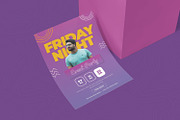 Friday Gradient Event Invitation, an Invitation Template by Esensifiksi.studio (Thumbnail 2 of 2)