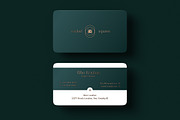 Unique Green Business Card Template, a Business Card Template by Ctrl space studio (Thumbnail 4 of 6)