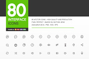 Interface icons, an Outline Icon by NAS (Thumbnail 2 of 2)