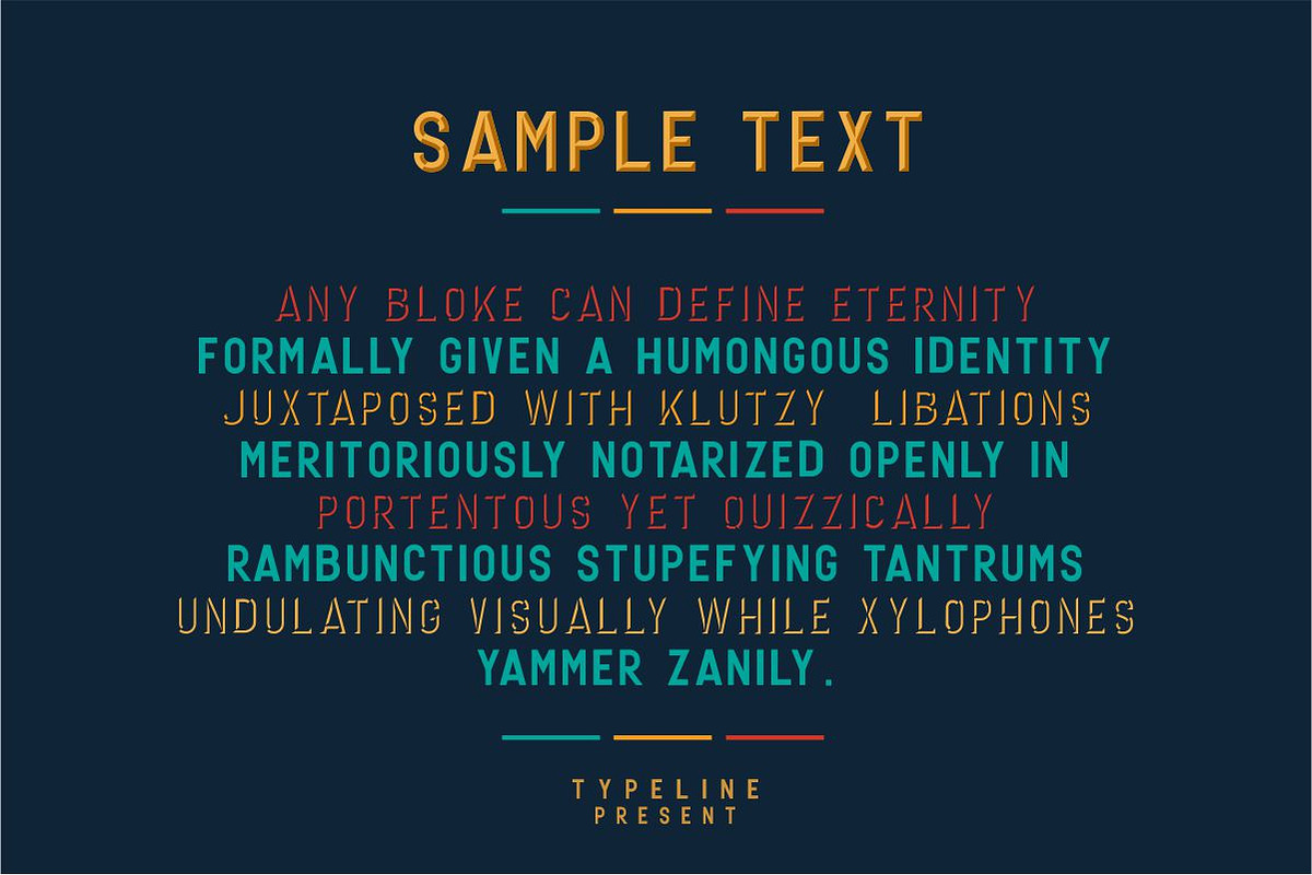 Geronimo Typeface Layer preview 3