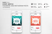 Event and DJ Social Media, a Social Media Template by Bundo Themes (Thumbnail 1 of 5)