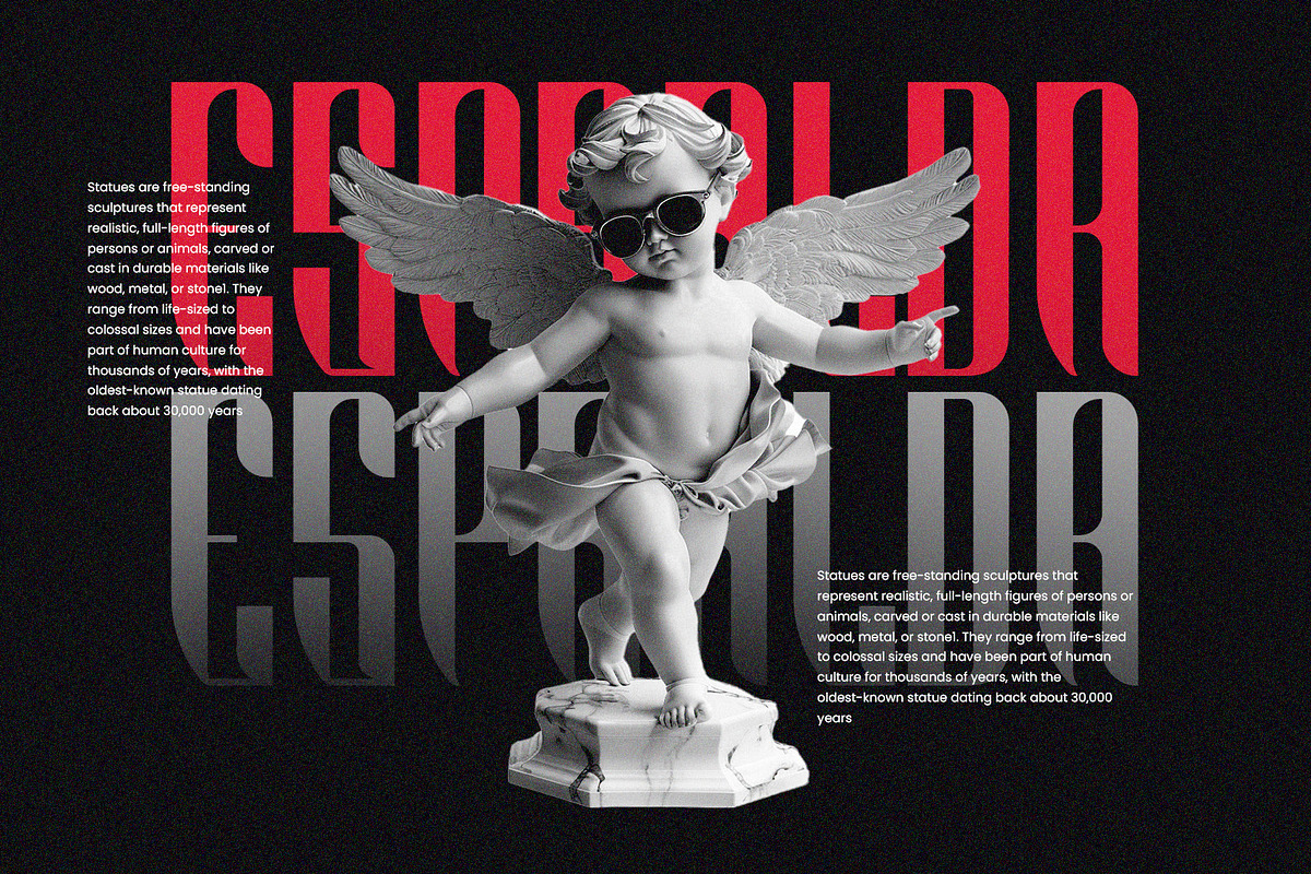 Karabau - Karabau Typeface, a Sans Serif Font by Kincrev Studio (Photo 6 of 6)