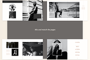 Square Minimalist Lookbook Magazine, a Magazine Template by Creatif Foundry (Thumbnail 5 of 8)
