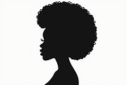 Woman Profile Silhouette Set, an Illustration by jahid234 (Thumbnail 2 of 9)