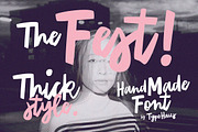The Fest - Bold Artsy Fonts, a Script Font by RKS-Studio (Thumbnail 6 of 6)