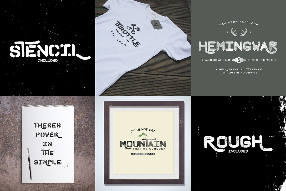 Premium Font Bundle, a Script Font by Flycatcher Design (Photo 125 of 140)