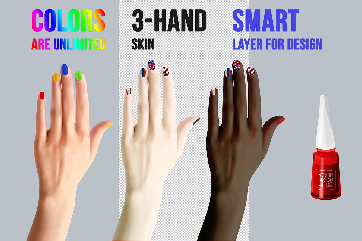 Manicure Mock-Up, a Household Mockup by Mock-up Store (Photo 4 of 5)