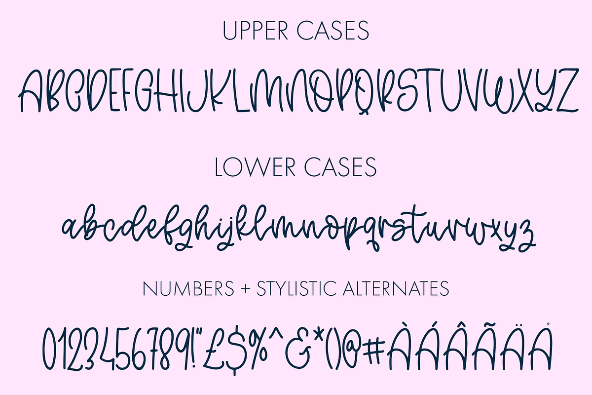 Weathering Script Font, a Handwritten Font by Freeling Design House (Photo 2 of 4)