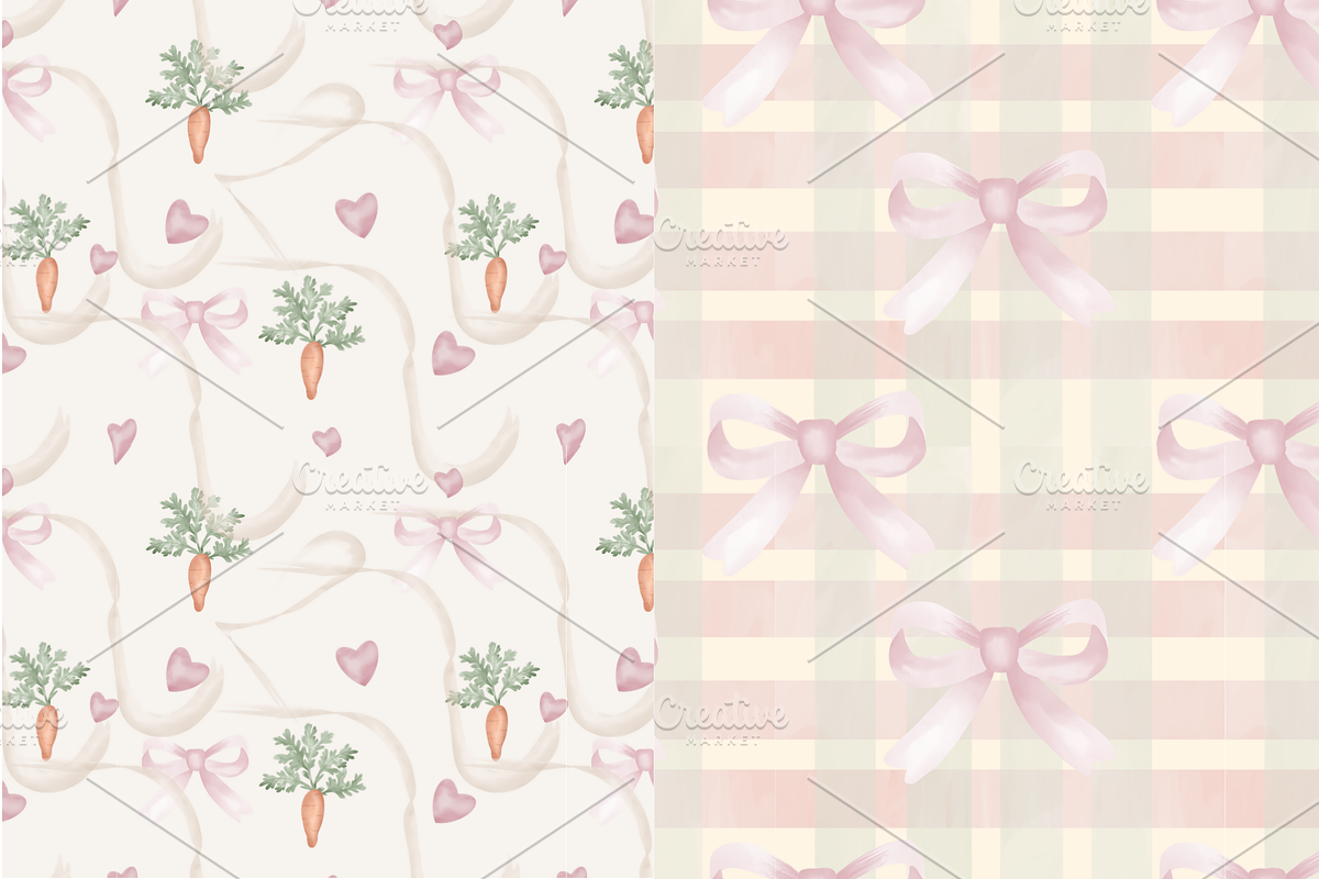 Coquette & Grandmillennial, a Pattern Graphic by SassyCorners (Photo 5 of 6)