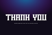 Dasner Gaming Font, a Serif Font by alon kelakon (Thumbnail 5 of 5)