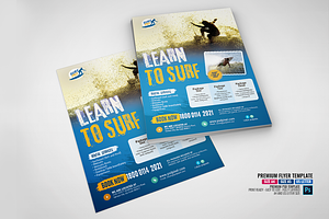 Learn To Surf Flyer